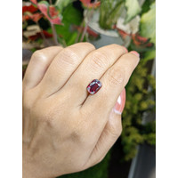 3.23 Ct. Red Garnet from Ceylon (Sri Lanka) Life Style