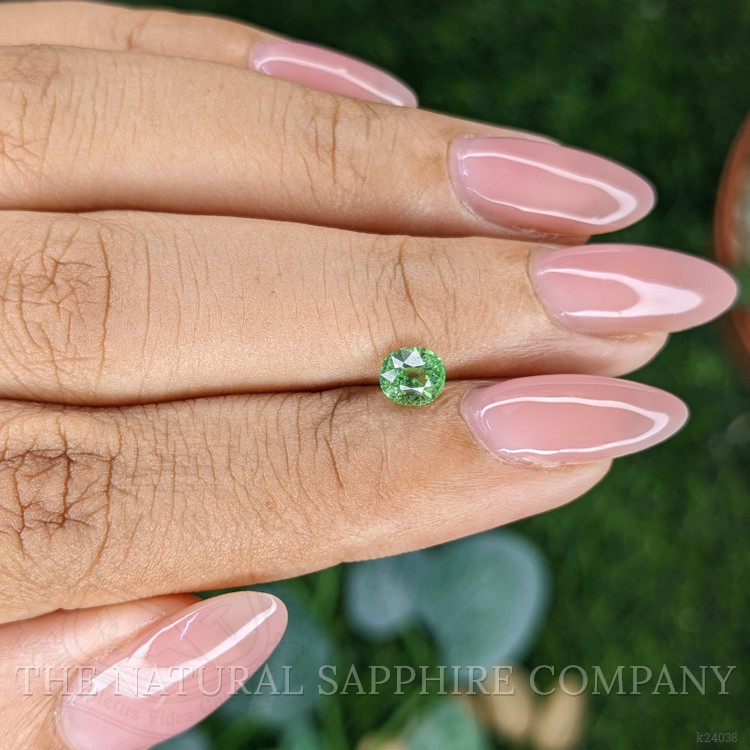 0.61 Ct. Tsavorite Garnet from Tanzania
