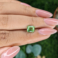 1.42 Ct. Tsavorite Garnet from Tanzania Life Style