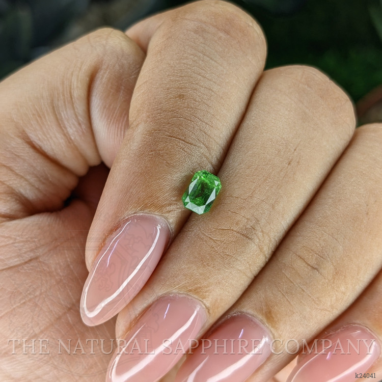 0.70 Ct. Tsavorite Garnet from Tanzania