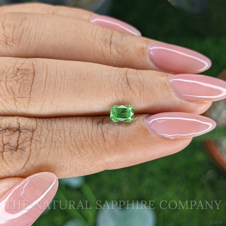 0.70 Ct. Tsavorite Garnet from Tanzania