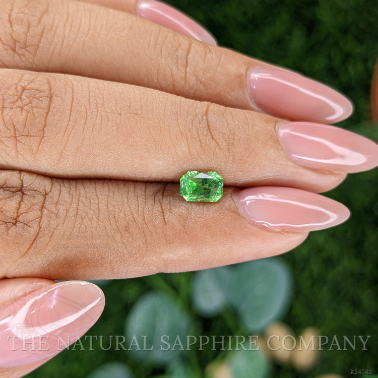0.79 Ct. Tsavorite Garnet from Tanzania