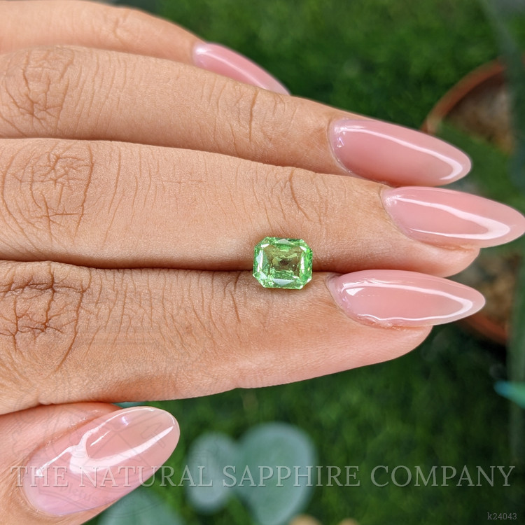 1.12 Ct. Tsavorite Garnet from Tanzania