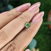 0.65 Ct. Tsavorite Garnet from Tanzania Life Style