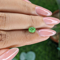 0.99 Ct. Tsavorite Garnet from Tanzania Life Style