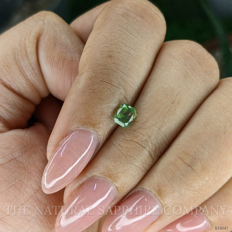 0.56 Ct. Tsavorite Garnet from Tanzania