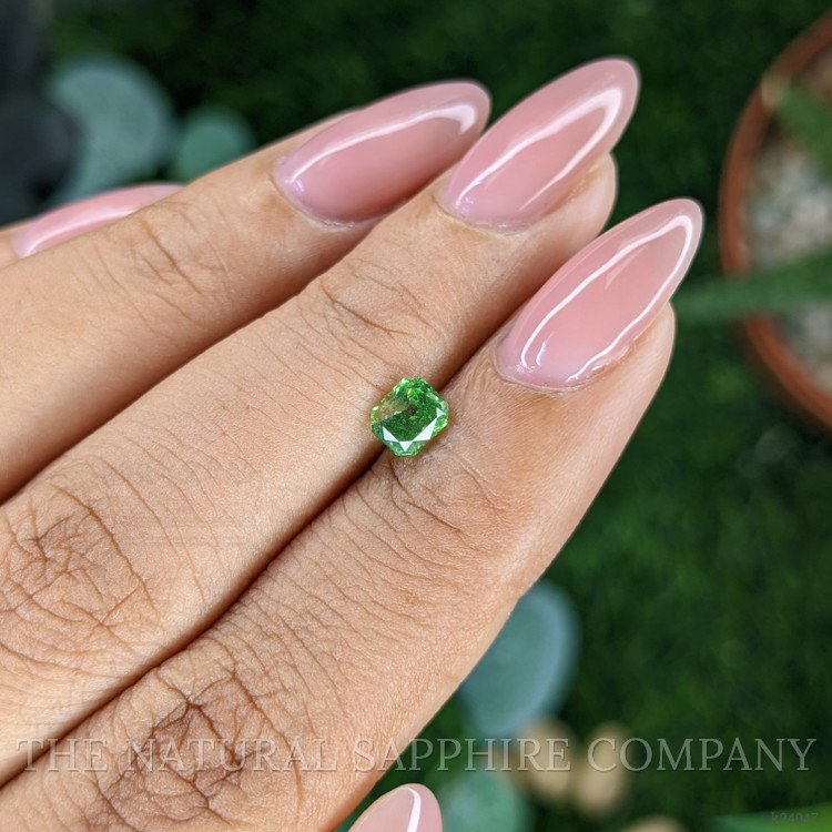 0.56 Ct. Tsavorite Garnet from Tanzania