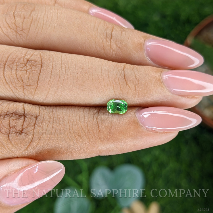 0.49 Ct. Tsavorite Garnet from Tanzania