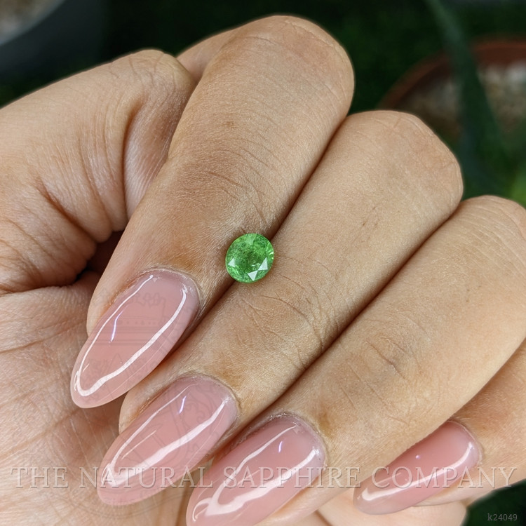 0.60 Ct. Tsavorite Garnet from Tanzania