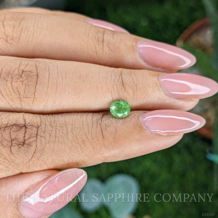0.60 Ct. Tsavorite Garnet from Tanzania