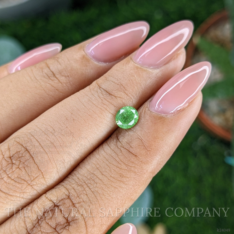 0.60 Ct. Tsavorite Garnet from Tanzania