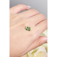 1.26 Ct. Demantoid Garnet from Madagascar Life Style