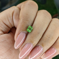 0.77 Ct. Tsavorite Garnet from Tanzania Life Style