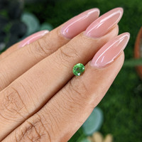 0.44 Ct. Tsavorite Garnet from Tanzania Life Style