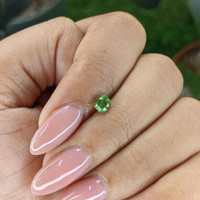 0.44 Ct. Tsavorite Garnet from Tanzania Life Style
