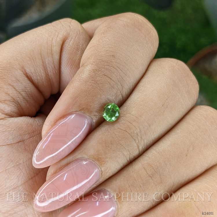 0.44 Ct. Tsavorite Garnet from Tanzania