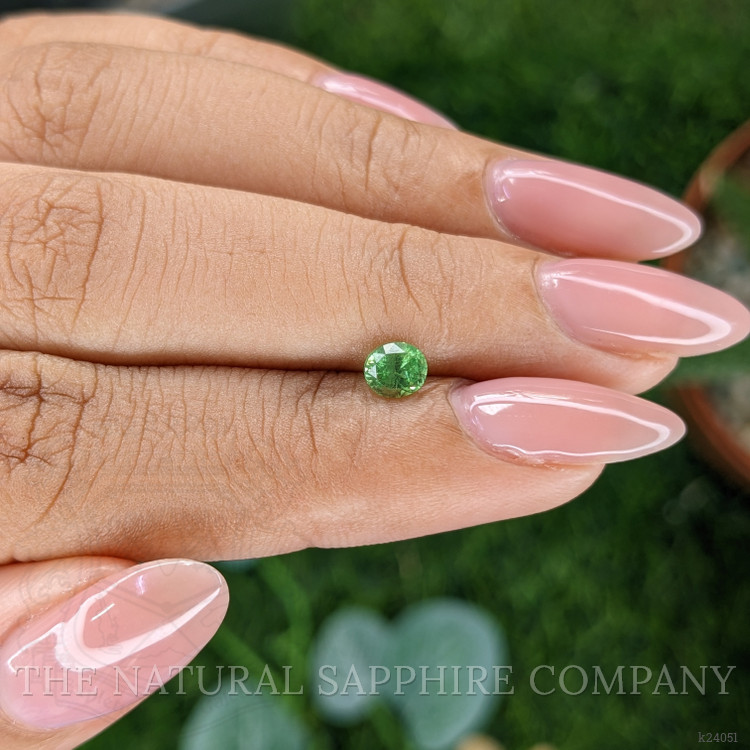0.44 Ct. Tsavorite Garnet from Tanzania
