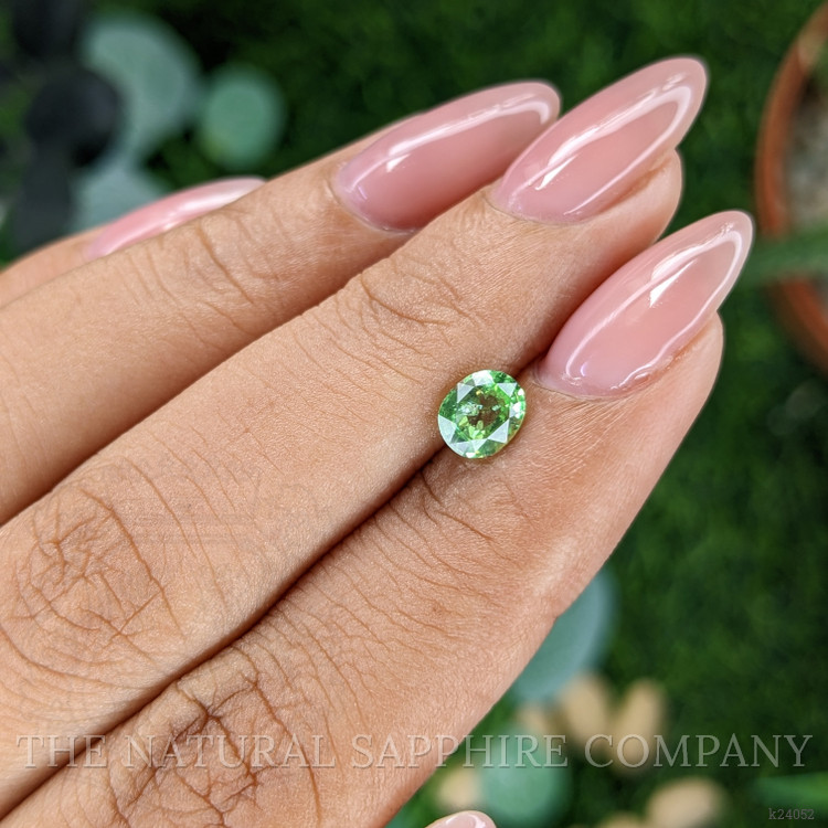 0.74 Ct. Tsavorite Garnet from Tanzania