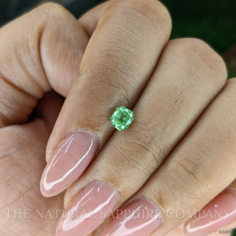 0.51 Ct. Tsavorite Garnet from Tanzania