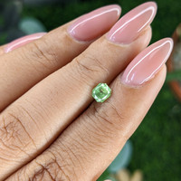0.51 Ct. Tsavorite Garnet from Tanzania Life Style