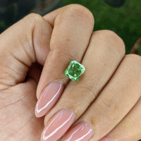 1.70 Ct. Tsavorite Garnet from Tanzania Life Style