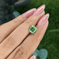 1.70 Ct. Tsavorite Garnet from Tanzania Life Style