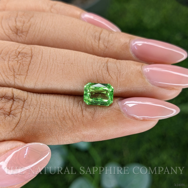 2.18 Ct. Tsavorite Garnet from Tanzania