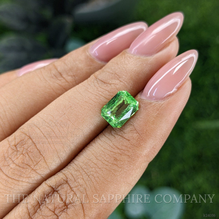 2.18 Ct. Tsavorite Garnet from Tanzania