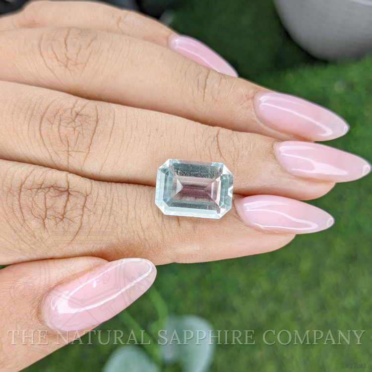 6.32 Ct. Blue Aquamarine from Tanzania