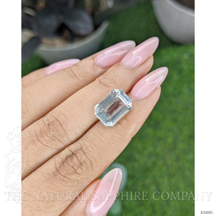 6.32 Ct. Blue Aquamarine from Tanzania