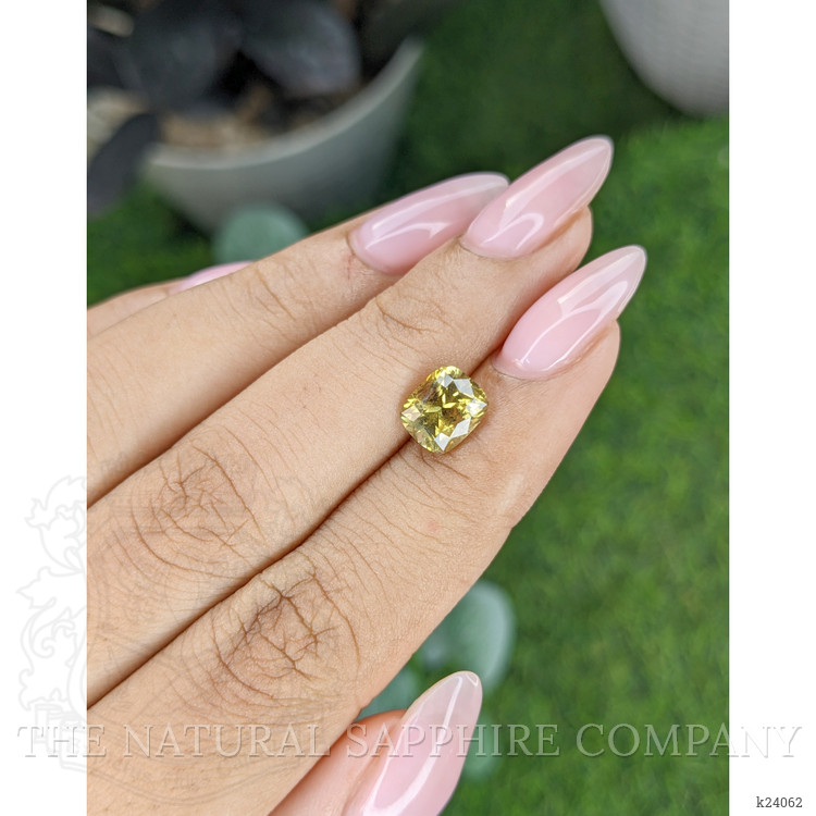 2.13 Ct. Brownish Yellow Chrysoberyl from Tanzania