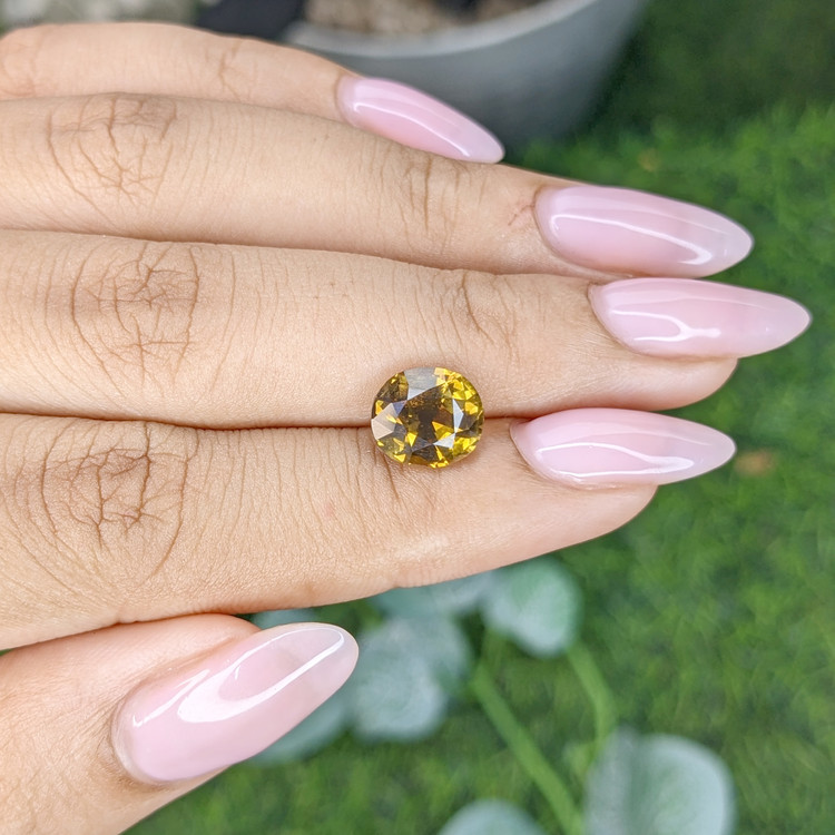 3.21 Ct. Yellowish Brown Chrysoberyl from Tanzania