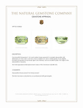 1.54 Ct. Alexandrite from Tanzania Appraisal