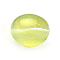 1.76 Ct. Yellowish Green Cabochon Chrysoberyl from Tanzania Video