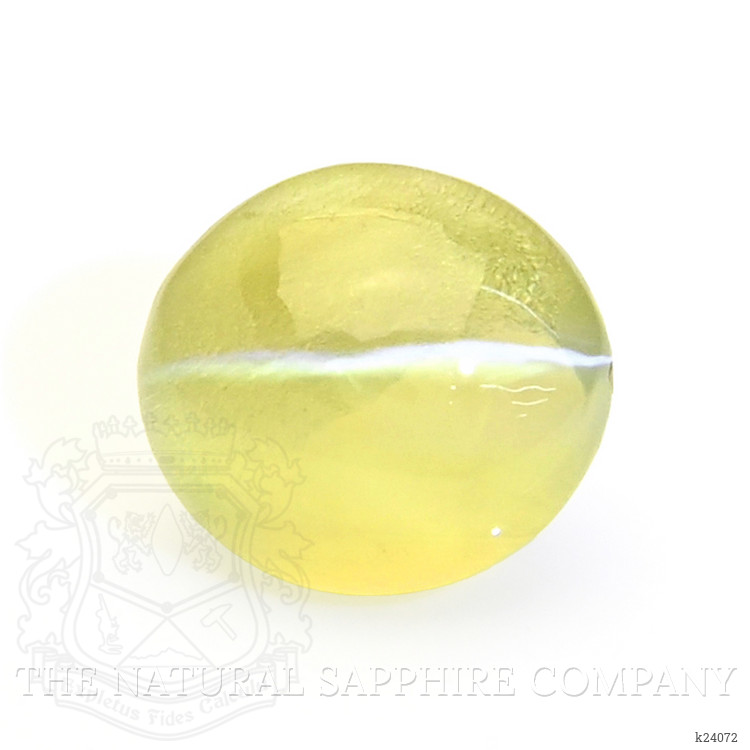 1.31 Ct. Greenish Yellow Cabochon Chrysoberyl from Tanzania