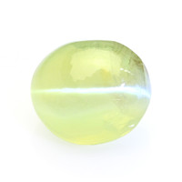 1.13 Ct. Yellowish Green Cabochon Chrysoberyl from Tanzania Video
