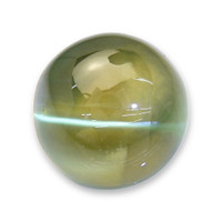 2.08 Ct. Yellowish Green Cabochon Chrysoberyl from Tanzania Video