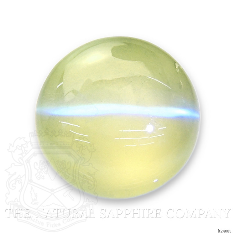 2.83 Ct. Greenish Yellow Cabochon Chrysoberyl from Tanzania