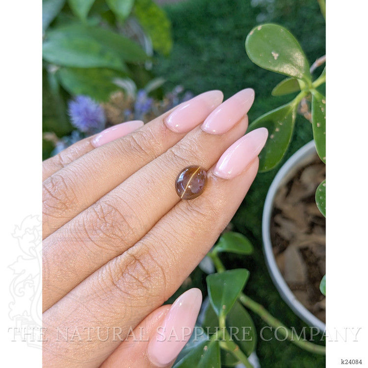 4.02 Ct. Brown Cabochon Chrysoberyl from Tanzania