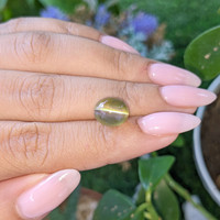 7.46 Ct. Cabochon Alexandrite from Tanzania Life Style