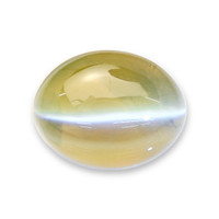 2.40 Ct. Greenish Yellow Cabochon Chrysoberyl from Tanzania Video