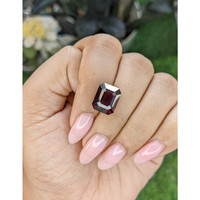8.85 Ct. Red Garnet from Madagascar Life Style