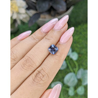 2.07 Ct. Purplish Blue Spinel from Madagascar Life Style