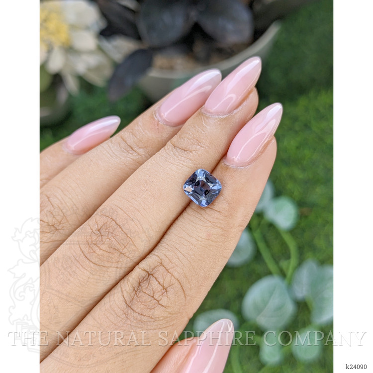 2.07 Ct. Purplish Blue Spinel from Madagascar