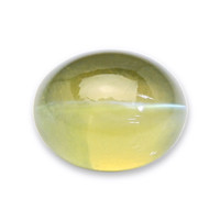 1.69 Ct. Yellowish Green Cabochon Chrysoberyl from Tanzania Video