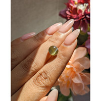 4.00 Ct. Brownish Green Cabochon Chrysoberyl from Tanzania Life Style