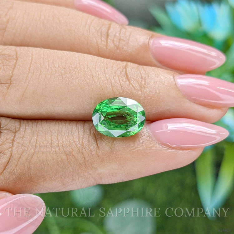 4.28 Ct. Tsavorite Garnet from Tanzania
