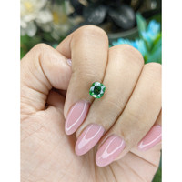 1.55 Ct. Tsavorite Garnet from Tanzania Life Style