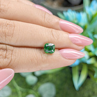1.55 Ct. Tsavorite Garnet from Tanzania Life Style