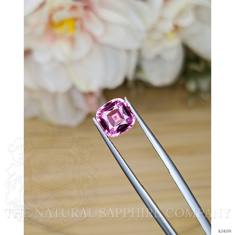 2.57 Ct. Purplish Pink Spinel from Ceylon (Sri Lanka)